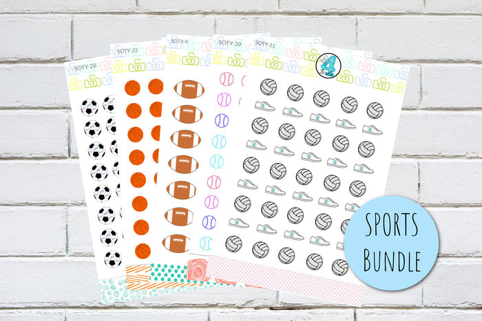 Sports Sticker Bundle