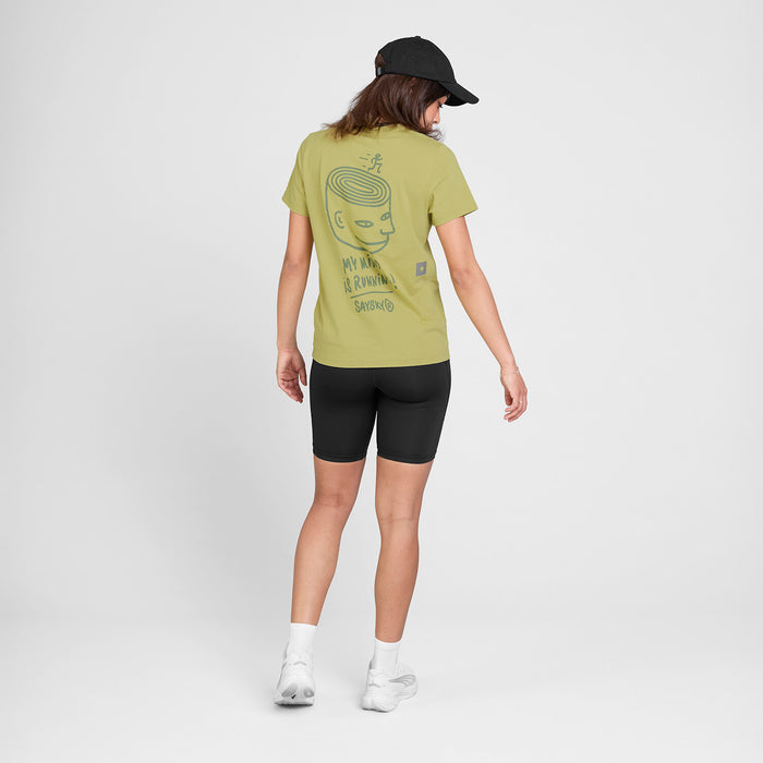 Saysky Statement Everyday T-shirt Green 312 ZW25001