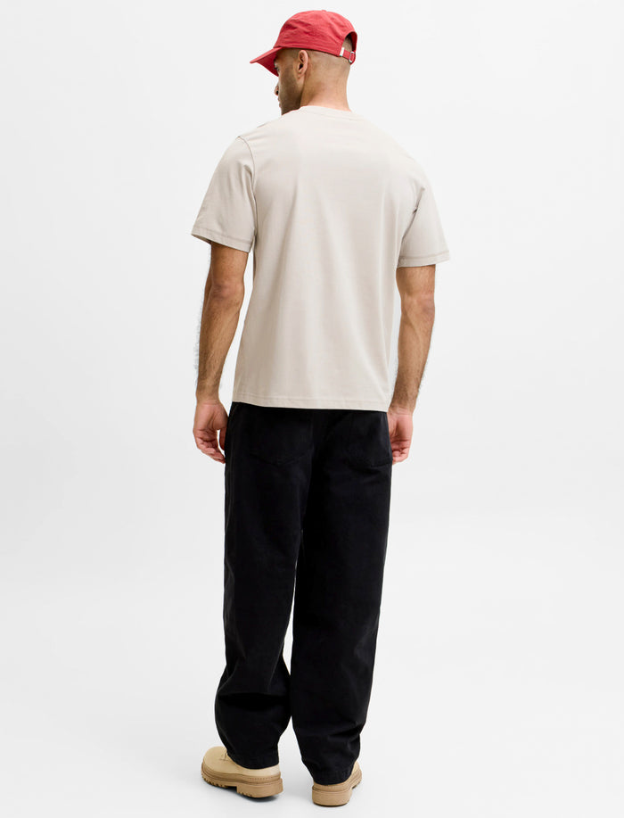 T-shirt imprimé à l’avant à manches courtes pour homme