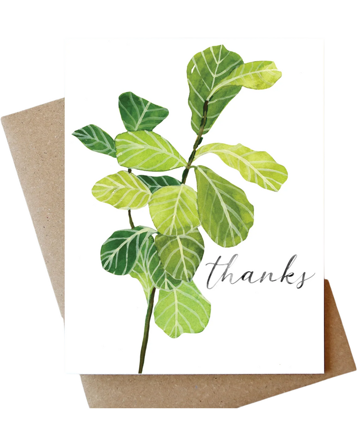 Thank you "Thanks" Card