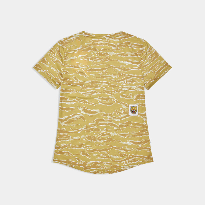 Saysky Tiger Combat T-Shirt Yellow Camo 1064 SW25006