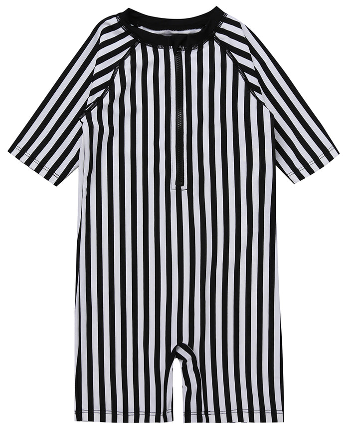 Turtledove Mono Stripe Surfsuit