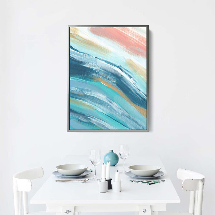 8"x10" / Canvas / Antique Silver
