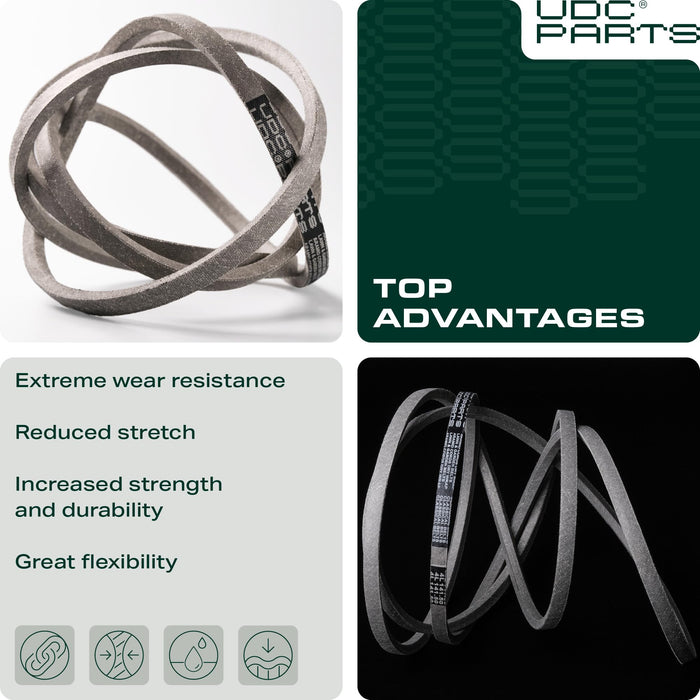 041-6400-00 Mower Pump Belt Replacement for Bad Boy ZT Elite & More | Aramid Cord
