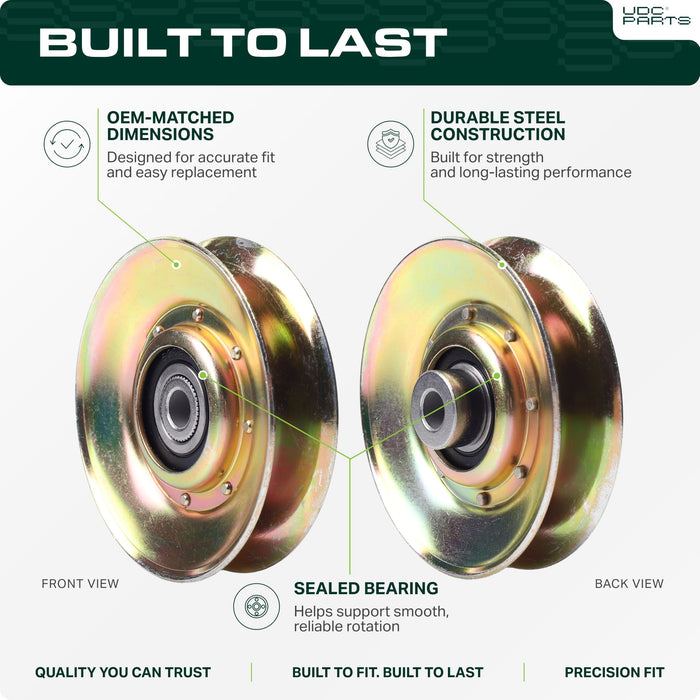 127783 Idler Pulley Replacement for AYP Husqvarna 127783 139245 532139245 532127783 532139245