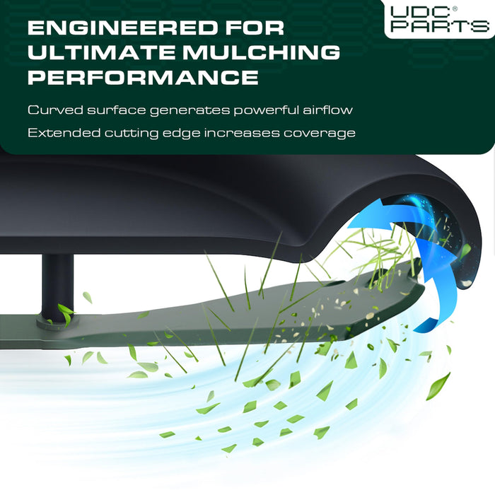 131-4547-03 Lawn Mower Blades Replacement for Toro Recycler 22 Inch 20339 20378 21465 108-9764-03 131-4547 104-8697-03 20334 20353 21442 108-9764-03P 131-4546-03 21378/ Gator Mulching 2 Pack