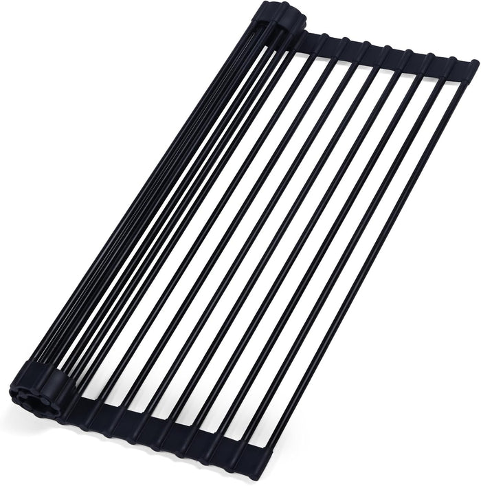 16-3/4″ Multipurpose Silicone Roll Up Tray Drying Rack - C1-17RT