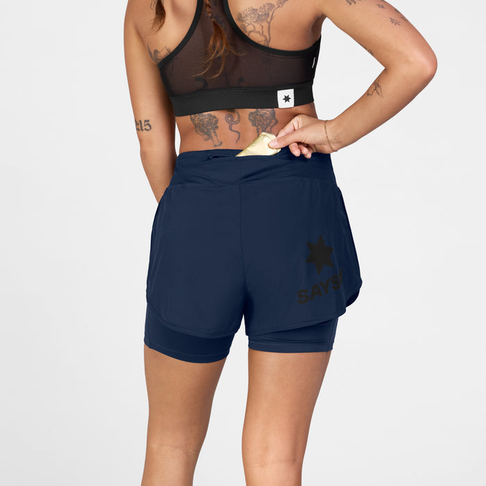Saysky 2 in 1 Pace Shorts 3'' Blue 201 SW40002