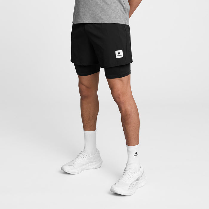 Saysky 2 in 1 Pace Shorts 5'' Black 901 SM40002