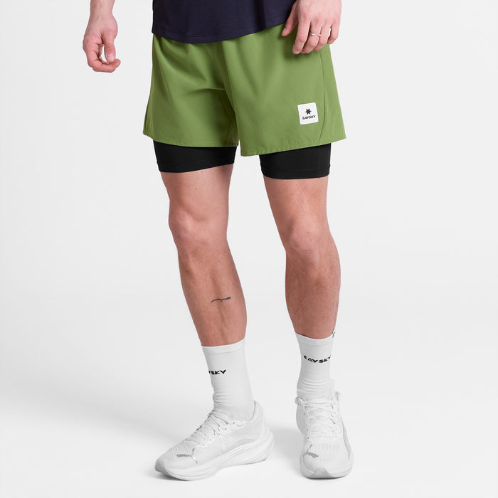 Saysky 2 in 1 Pace Shorts 5'' Green 320 SM40002