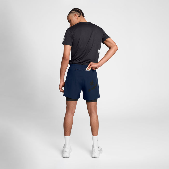 Saysky 2 in 1 Pace Shorts 5'' Blue 201 SM40002