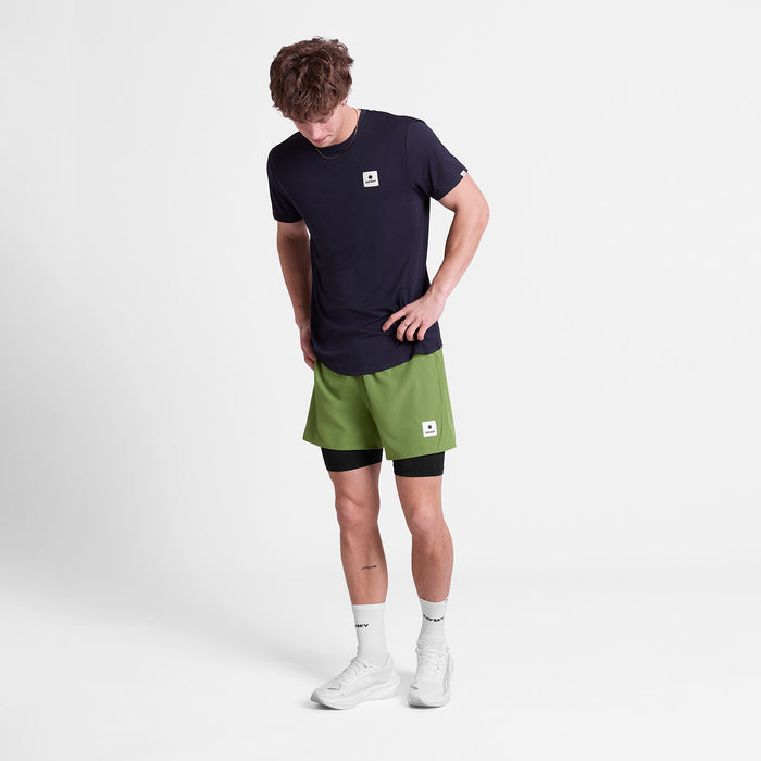 Saysky 2 in 1 Pace Shorts 5'' Green 320 SM40002