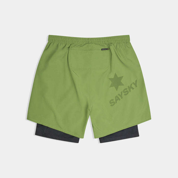 Saysky 2 in 1 Pace Shorts 5'' Green 320 SM40002