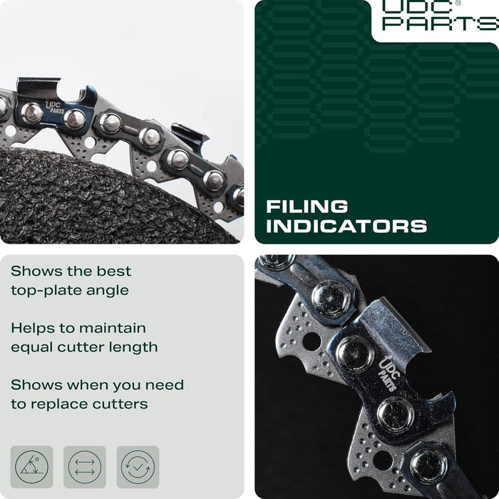 20 Inch Chainsaw Chain / L81 /.063 Gauge 81 Drive Links .325 Pitch/Compatible with Husqvarna Chainsaw - 3 Pack