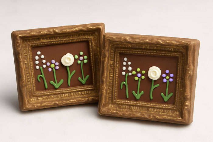 2.25oz Milk Chocolate in Bloom Framed Art