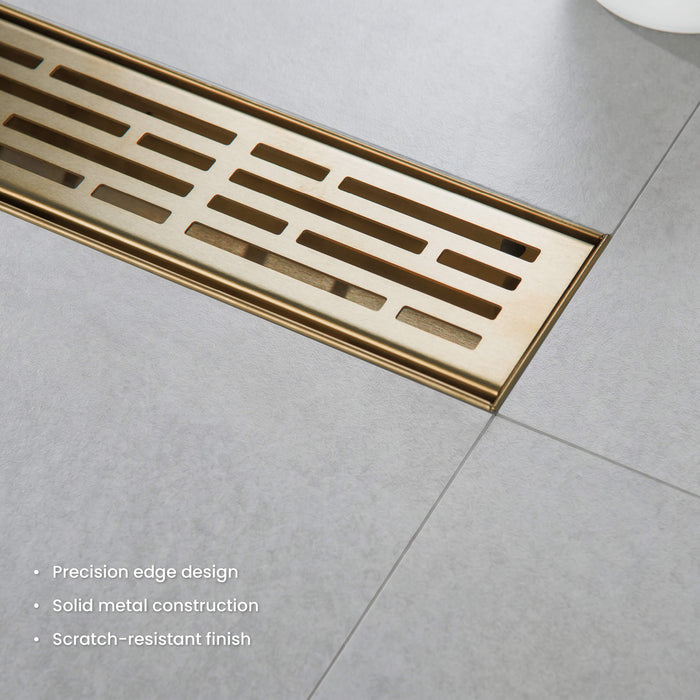 24 inch Linear Shower Drain - CFD-2402