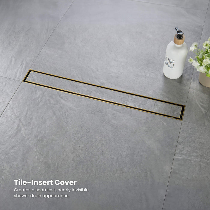 24 inch Tile-in Linear Shower Drain - CFD-2401
