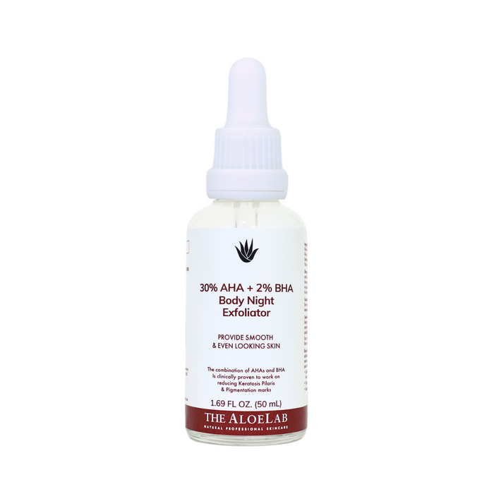 30%AHA +2%BHA Body Night Exfoliator - The ALOELAB