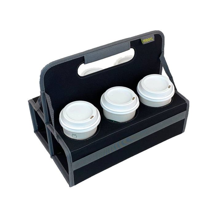 4 Cup Collapsible Reusable Drink Carrier - Marine Blue