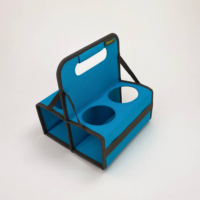 4 Cup Collapsible Reusable Drink Carrier - Marine Blue
