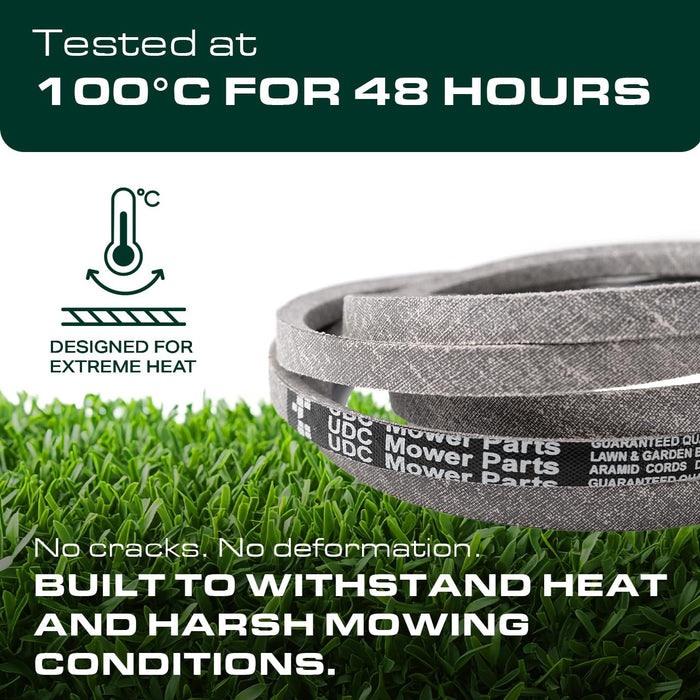 483741 Mower Deck Belt Replacement for Scag & More | 61-in Deck | Aramid Cord
