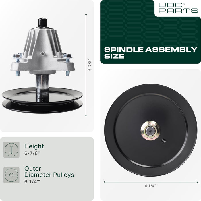618-06989 Spindle Assembly / 46 inch deck/ Replacement for MTD Troy-Bilt 918-06989 T1500 T1600 LT 4600 CLT46CVT