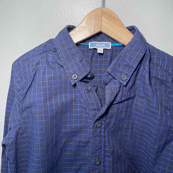 Jacadi / Navy dress shirt / 8Y