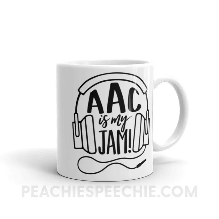 AAC Is My Jam Coffee Mug - 11oz - Mugs peachiespeechie.com