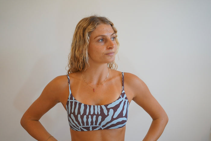 Active Swim Bralette Coral Sea