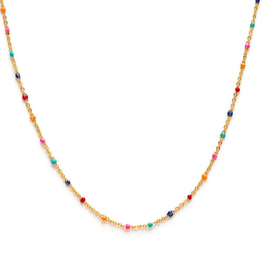 Amano Studio - Multi Colored Enamel Chain