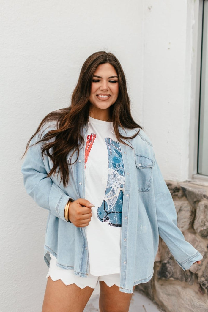 American Boots Graphic Tee - Macoma Boutique140 Graphic Tees