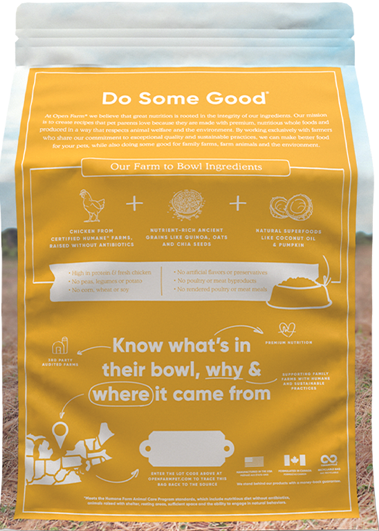 Ancient Grain Chicken Dog Food