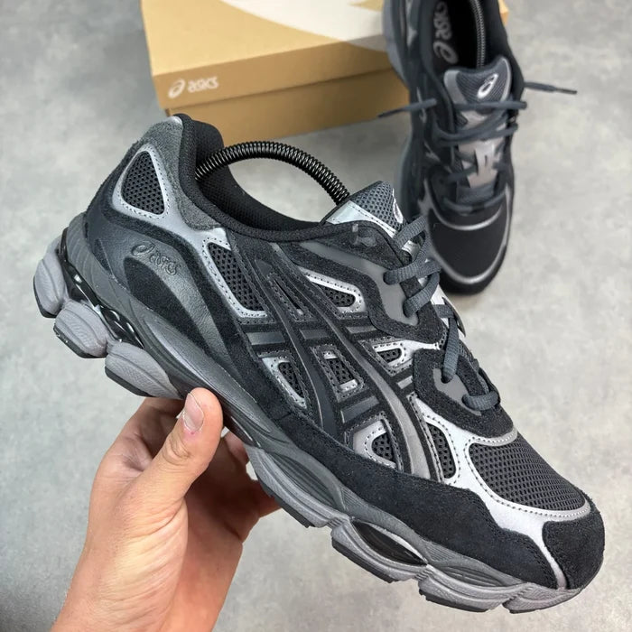 ASICS GEL NYC GRAPHITE GREY BLACK