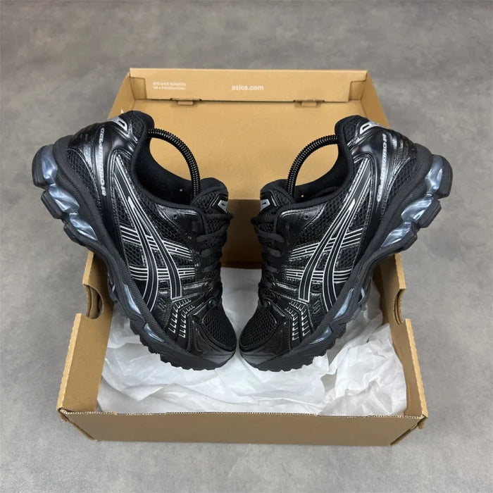 Asics Kayano 14's Black Pure Silver