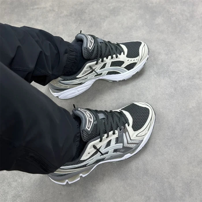 Asics Kayano 14's Obsidian Cement Grey