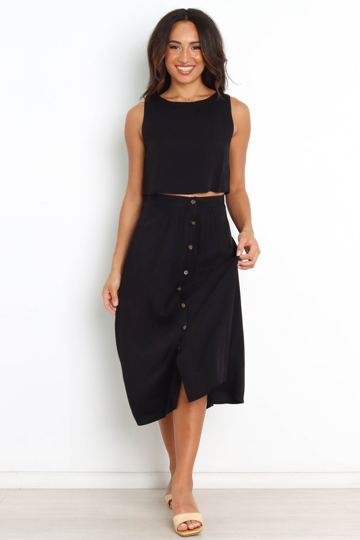 Petal and Pup USA TOPS Ava Top - Black