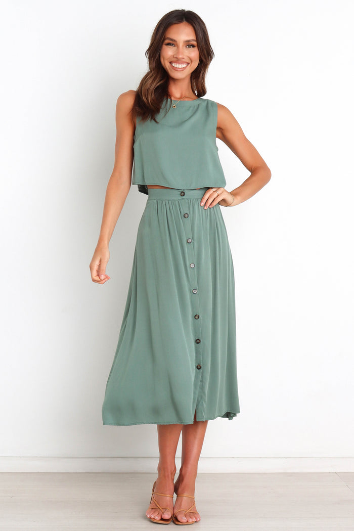 Petal and Pup USA TOPS Ava Top - Green