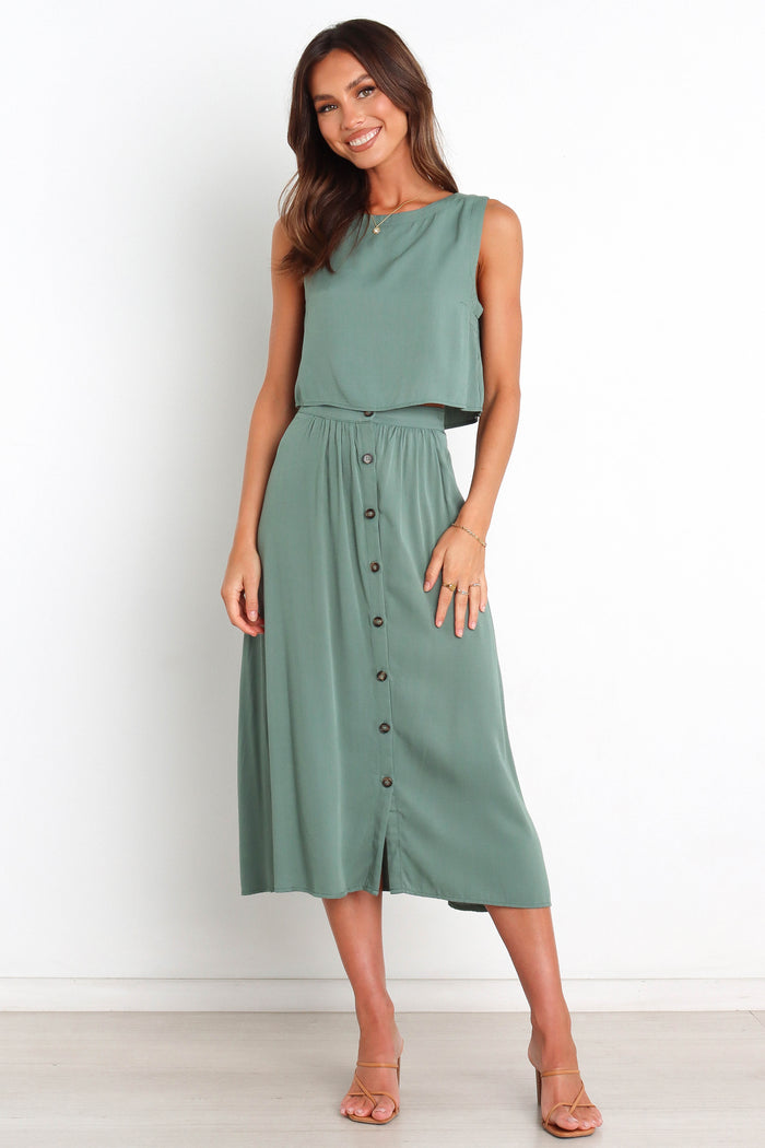 Petal and Pup USA TOPS Ava Top - Green