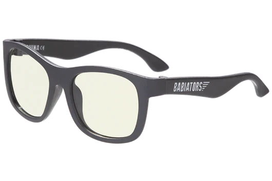 Babiators Blue Light Glasses - Black Ops Black