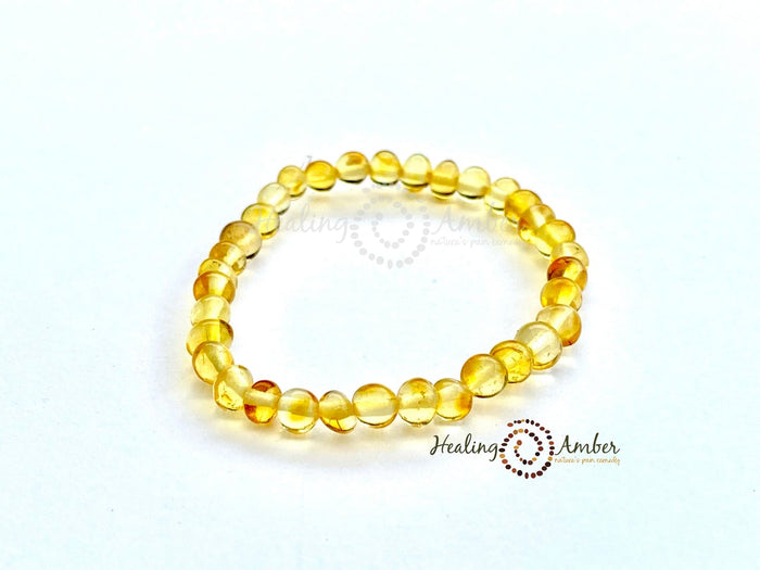 Baltic Amber Bracelet/Anklet - 5.5"