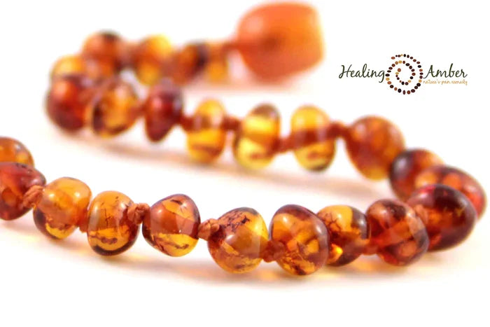 Baltic Amber Bracelet/Anklet - 5.5"