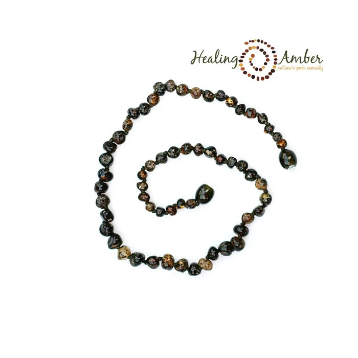 Molasses Olive Speckle/Circle/Clasp