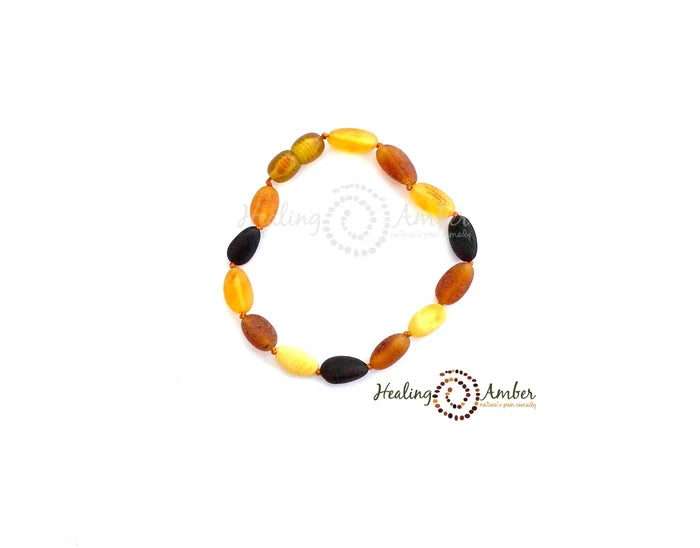 Raw Multi/Oval/Clasp