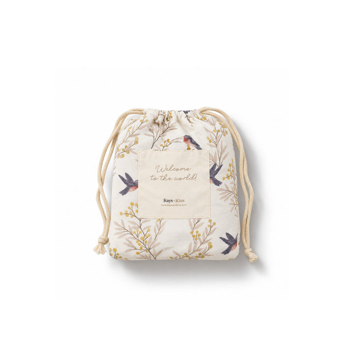 Bamboo Luxe Swaddle Set - Birdsong