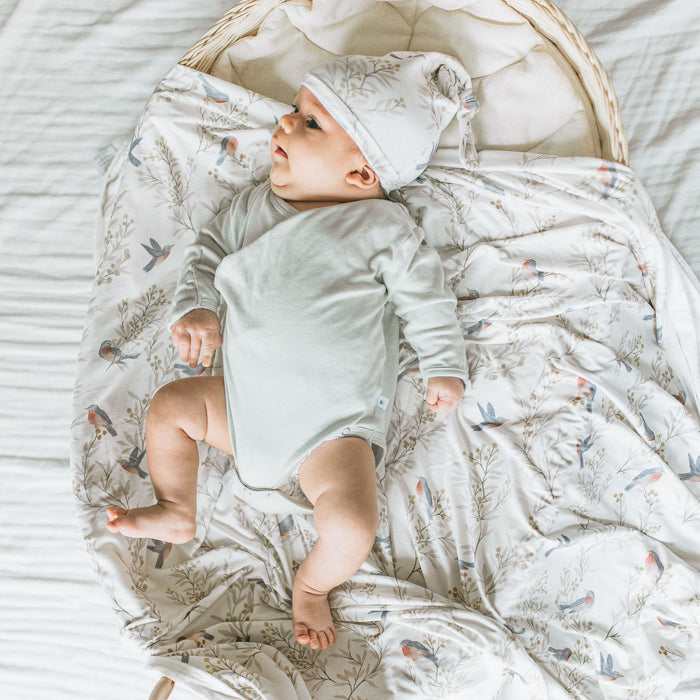 Bamboo Luxe Swaddle Set - Birdsong