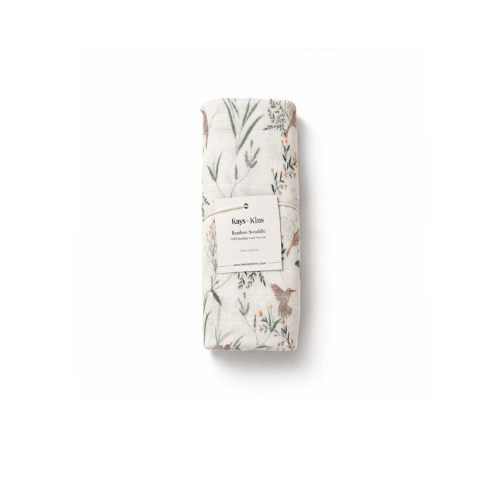 Bamboo Swaddle - Birds Ballet