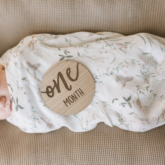 Bamboo Swaddle - Birds Ballet