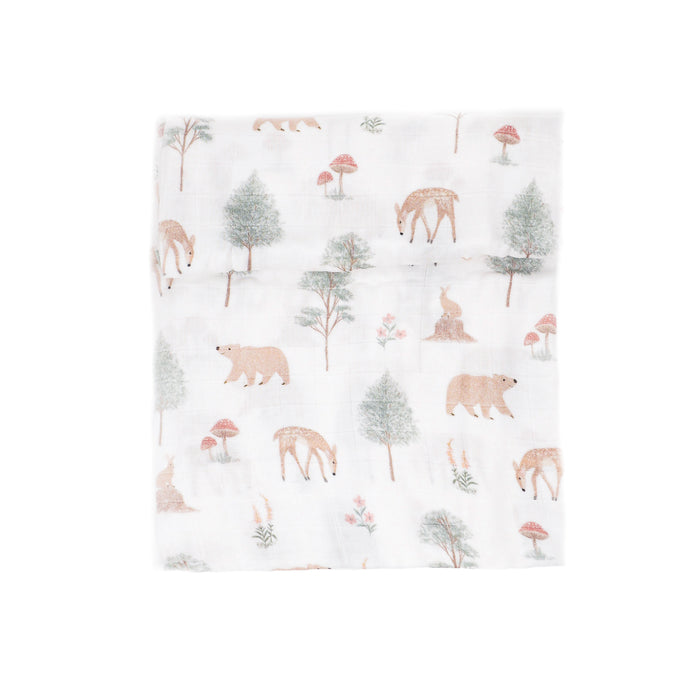 Bamboo Swaddle - Forest Animal
