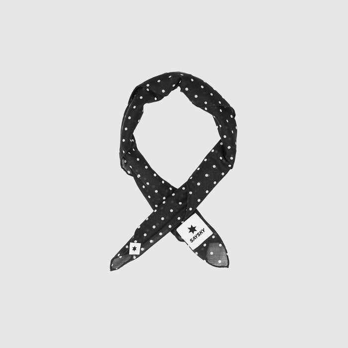 Saysky Bandana Black Reflective Polka 1018 MUASC01C1018