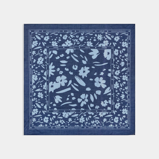 Saysky Bandana Blue Flower 1065 SA90001